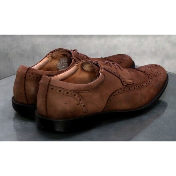 Clarks Collection Men\'s Wingtip Comfort Dress Shoes Size 9.5 Leather Brown main image 5
